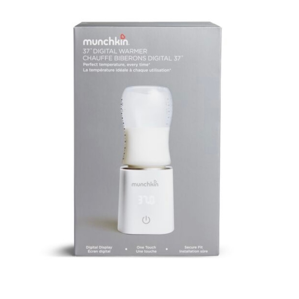 Munchkin 37 degree Digital Bottle Warmer, Perfect Temperature